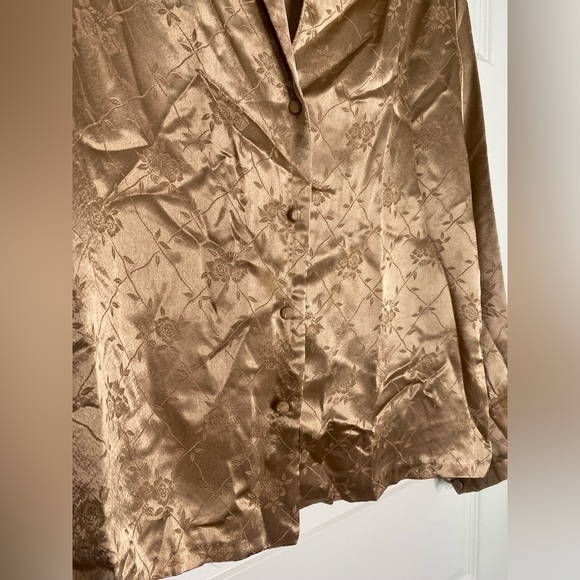 Vintage Bronze Floral Jo Matthew’s Top - Picture 3 of 4